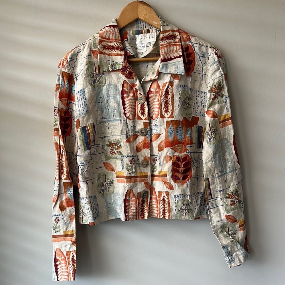 Patterned Women's Jacket - image 1